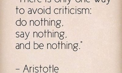 Avoiding Criticism