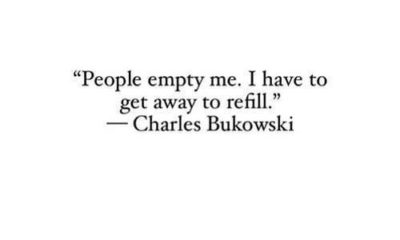 People Empty Me