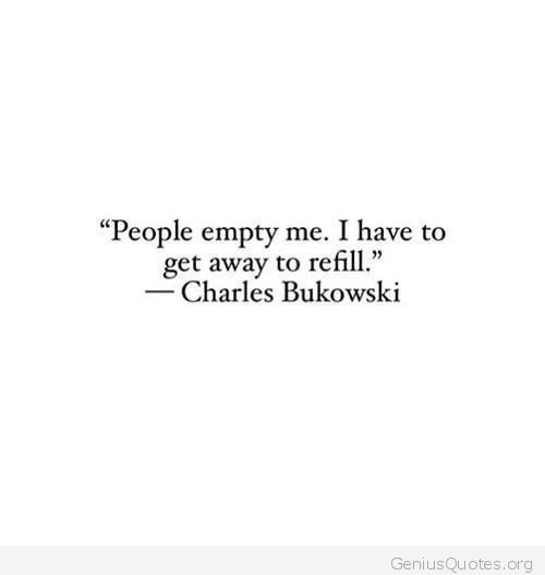 People Empty Me