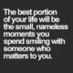 The Best Portion Of Your Life