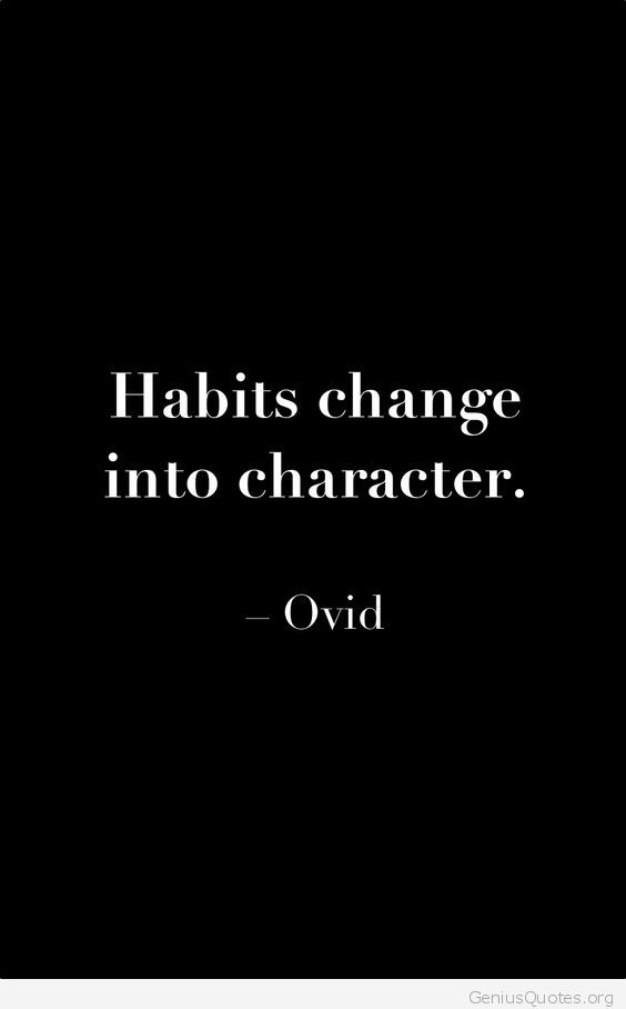 Your Habits
