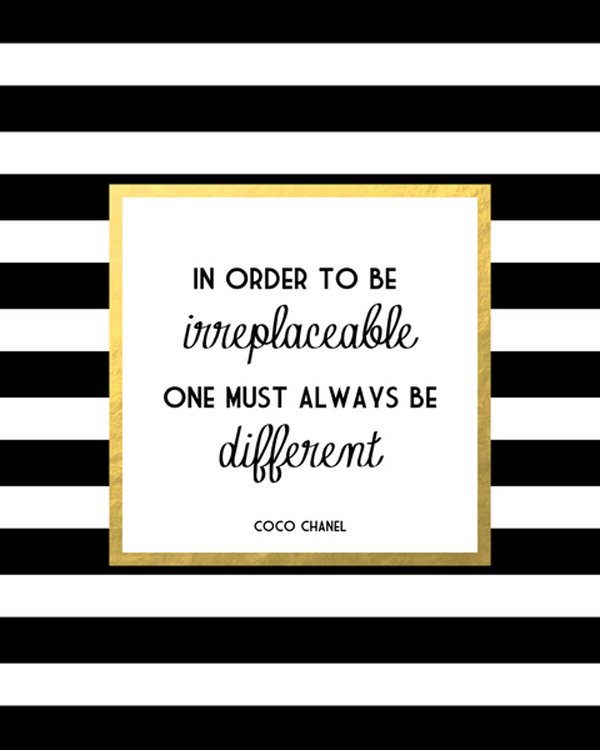 Always Be Different