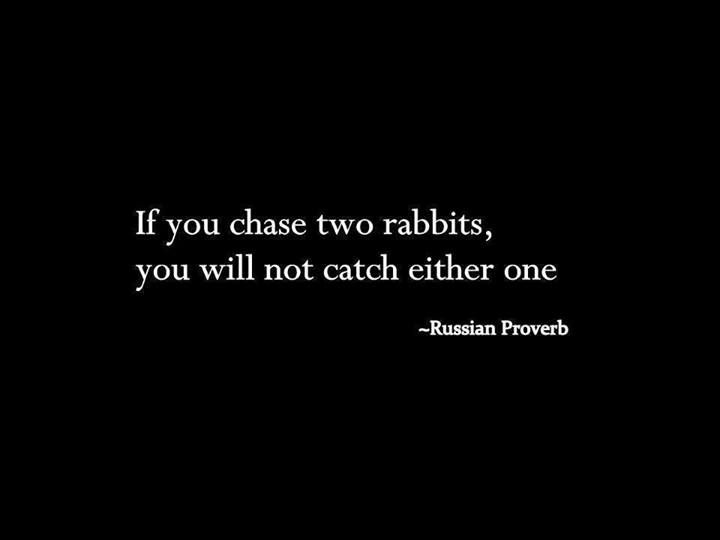 Chase Two Rabbits