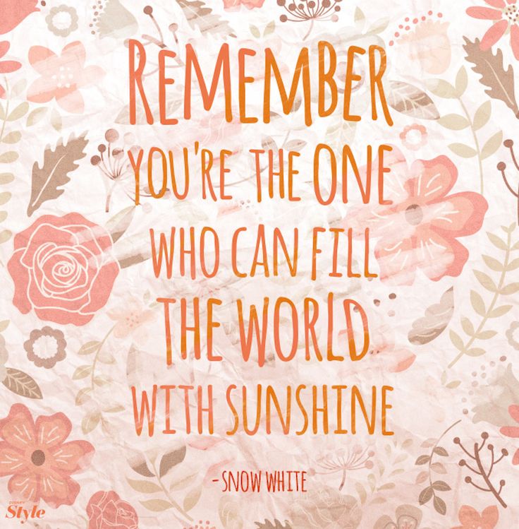 Fill The World With Sunshine