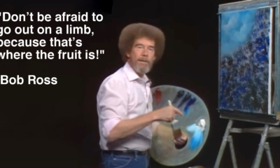 Go Out On A Limb Bob Ross Daily Quotes Sayings Pictures