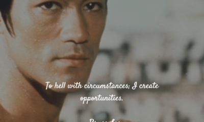 I Create Opportunities Bruce Lee Daily Quote Sayings Pictures