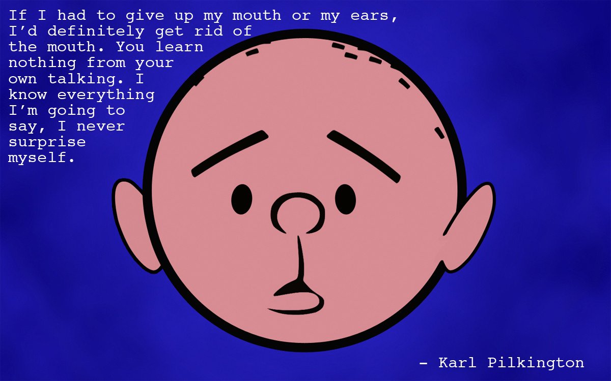 Learn Nothing From Talking Karl Pilkington Daily Quotes Sayings Pictures