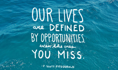 Opportunities You Miss F Scott Fitzgerald Daily Quotes Sayings Pictures