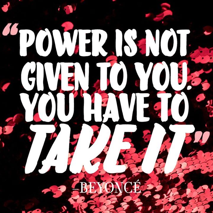 Power Is Not Given To You