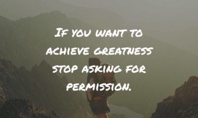 Stop Asking For Permission Motivational Daily Quotes Sayings Pictures