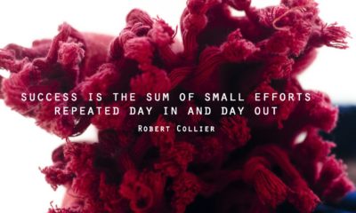 Success Sum Small Efforts Robert Collier Daily Quotes Sayings Pictures