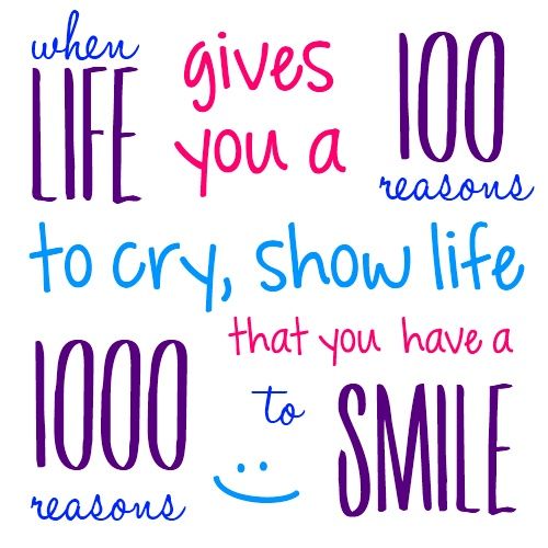 1000 Reasons To Smile