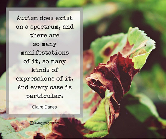 autism quotes claire danes