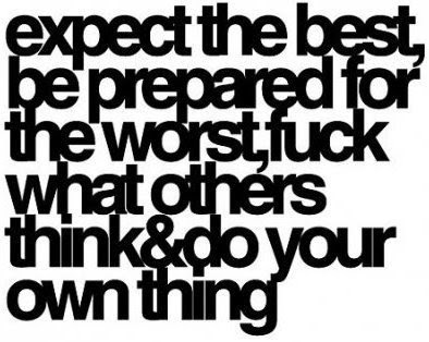 expect the best quotes