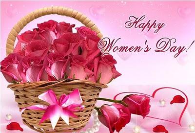 Happy Women's Day roses