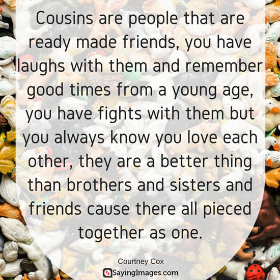 quotes to my cousin