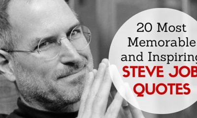 20 Most Memorable And Inspiring Steve Jobs Quotes