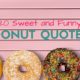 20 Sweet And Funny Donut Quotes