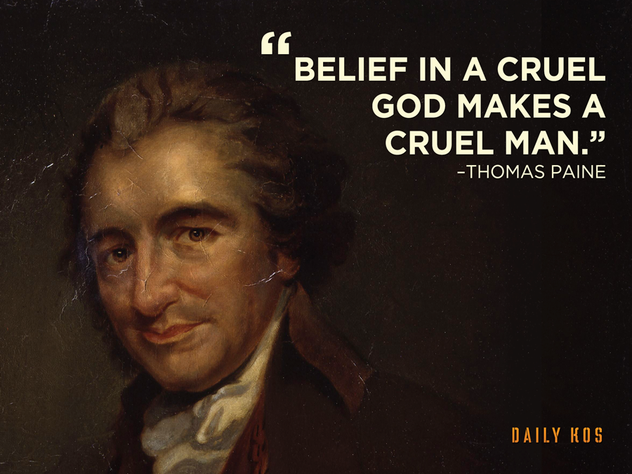 A Cruel God Thomas Paine Daily Quotes Sayings Pictures