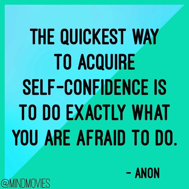 Acquire Self Confidence
