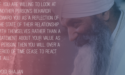 Another Persons Behavior Yogi Bhajan Daily Quotes Sayings Pictures