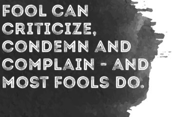 Any Fool Can Criticize Benjamin Franklin Daily Quotes Sayings Pictures