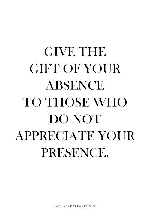 Appreciate Your Presence