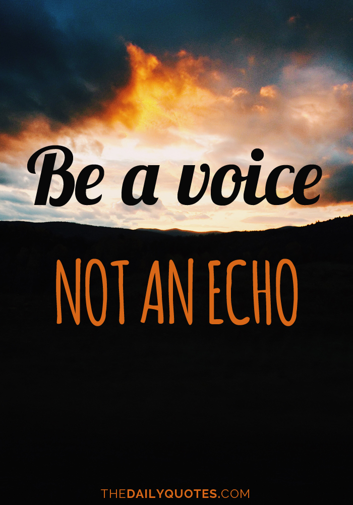 Be A Voice
