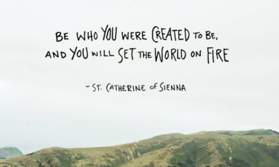 Be Who Created To Be St Catherine Of Sienna Daily Quotes Sayings Pictures