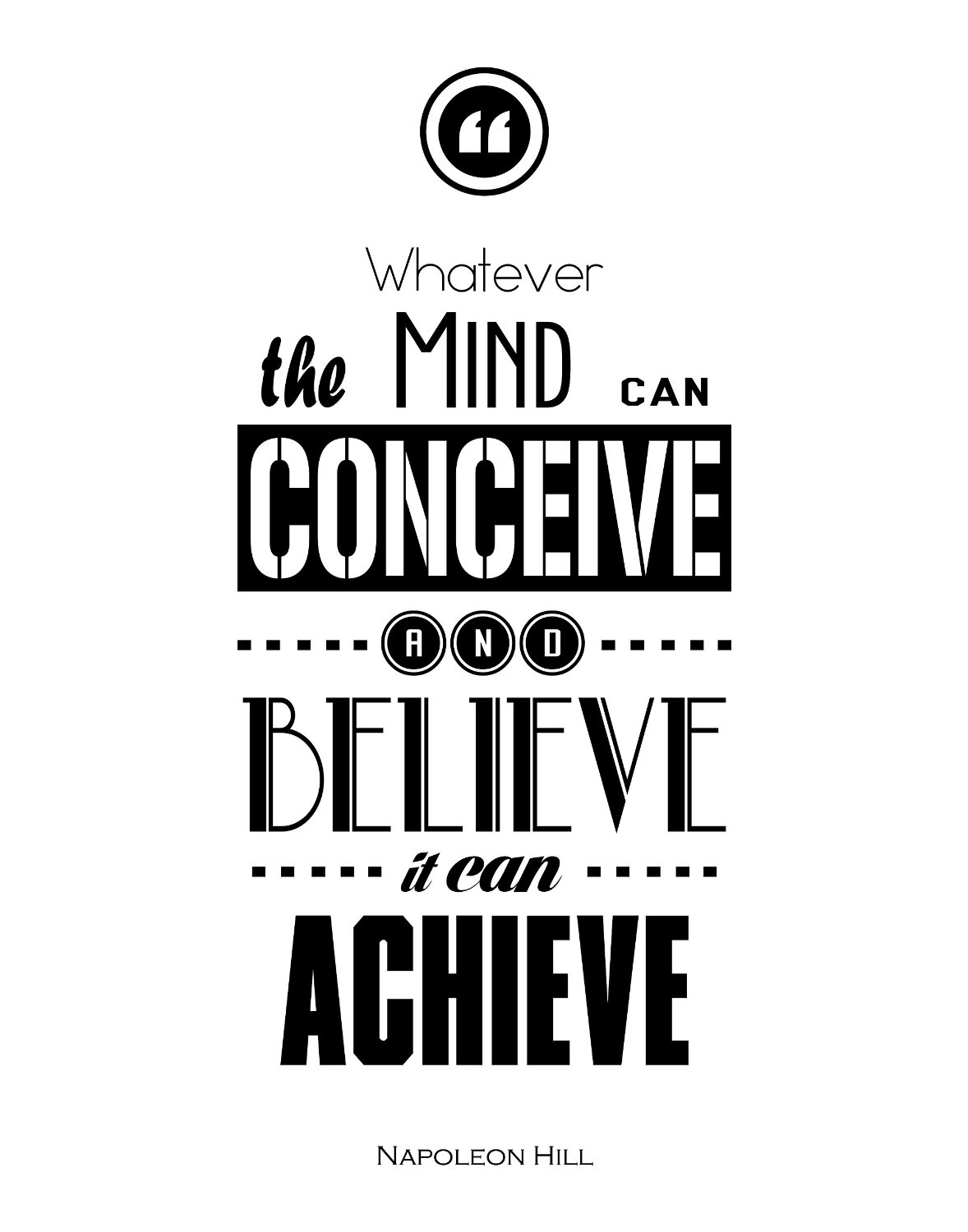 Believe And Achieve Napoleon Hill Daily Quotes Sayings Pictures