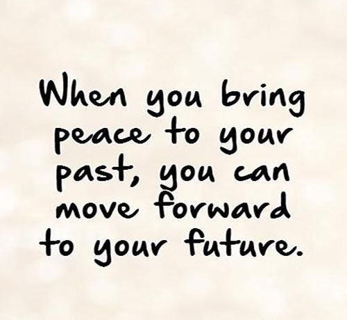 Bring Peace To Your Past