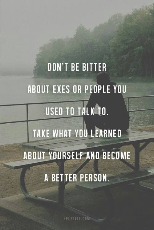 Dont Be Bitter
