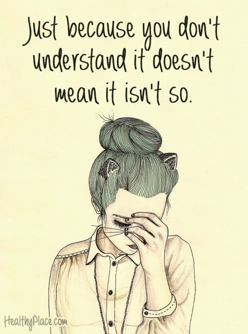 Dont Understand It