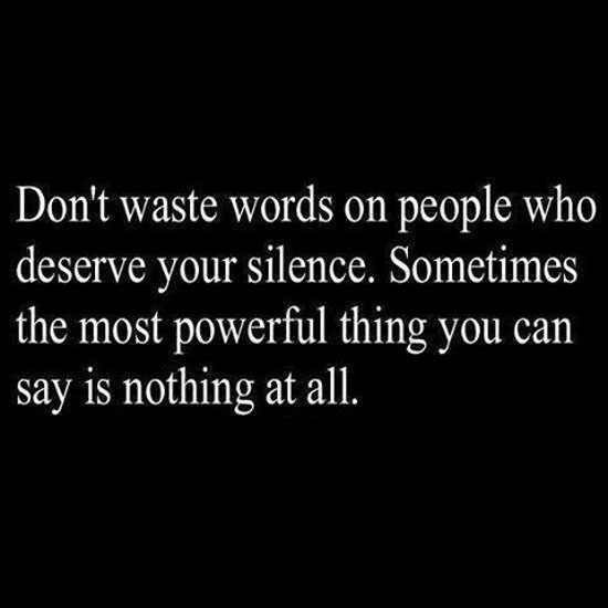 Dont Waste Words
