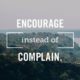 Encourage