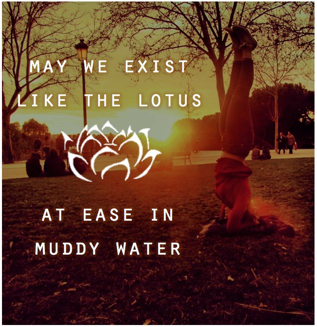 Exist Like The Lotus