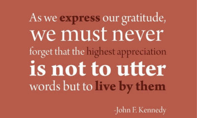 Express Our Gratitude