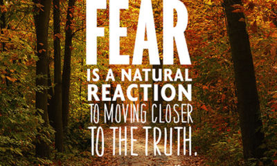 Fear Is A Natural Reaction