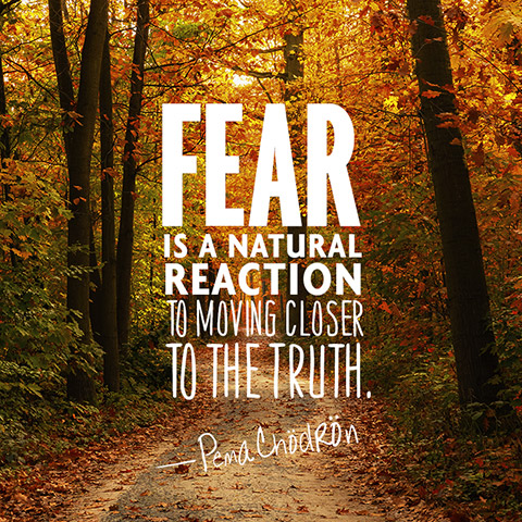 Fear Is A Natural Reaction