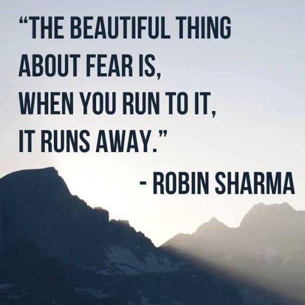Fear Runs Away