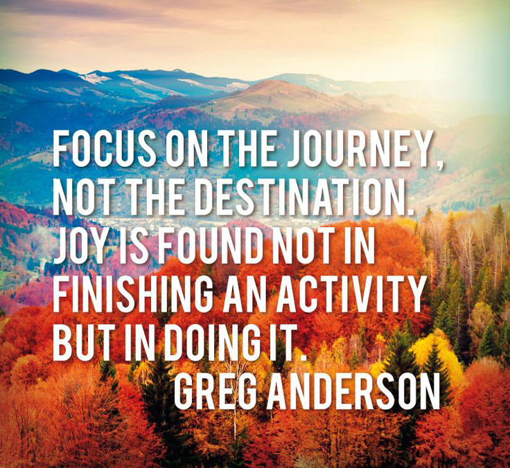 Focus On The Journey