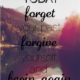 Forget Your Past