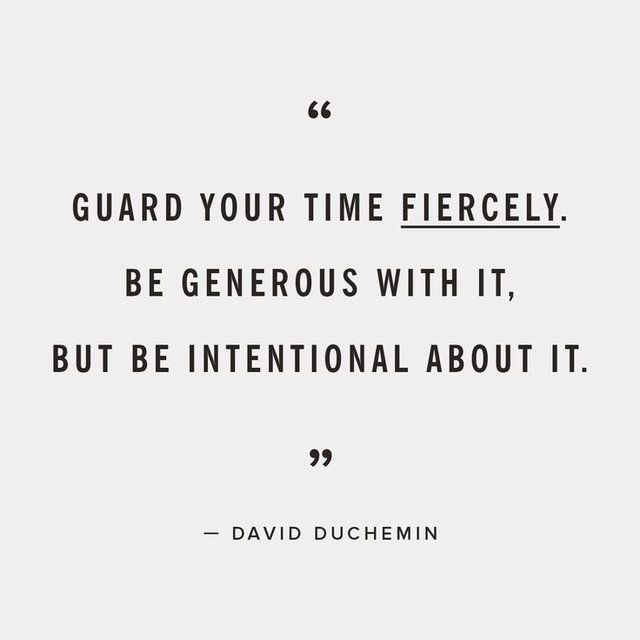 Guard Your Time