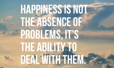 Happiness Ability Deal With Problems Life Daily Quotes Sayings Pictures