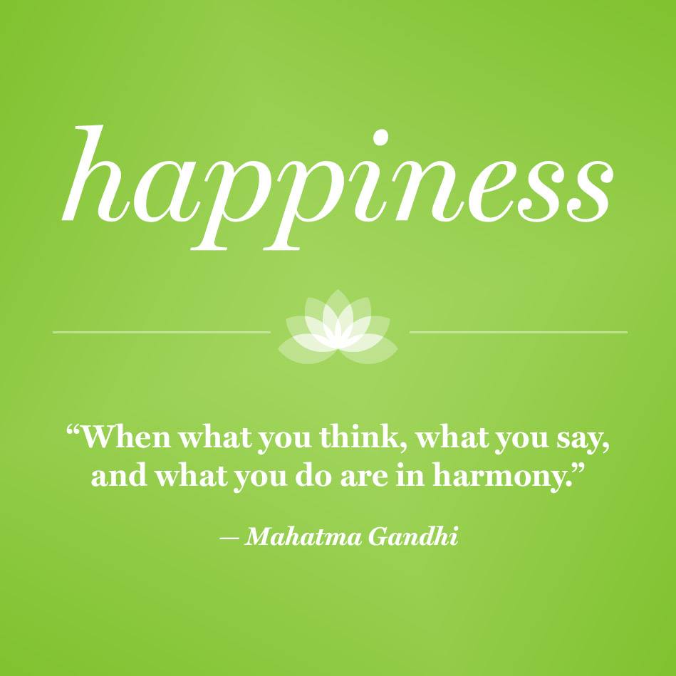 Happiness In Harmony Mahatma Gandhi Daily Quotes Sayings Pictures