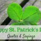 Happy St Patricks Day Quotes Sayings