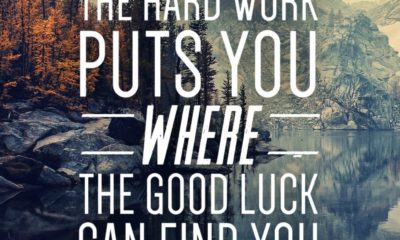 Hard Work Good Luck Motivational Daily Quotes Sayings Pictures