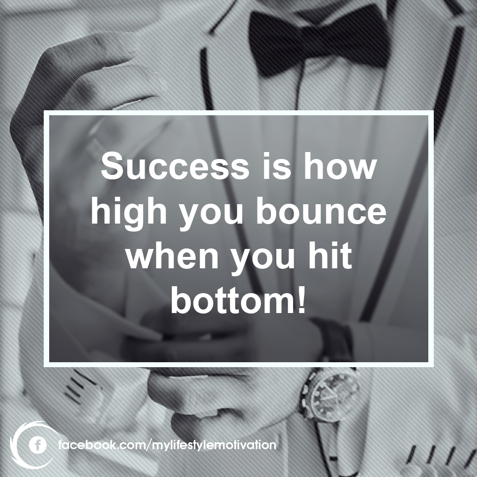 How High You Bounce Life Daily Quotes Sayings Pictures