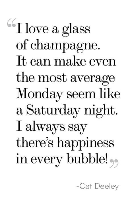I Love A Glass Of Champagne