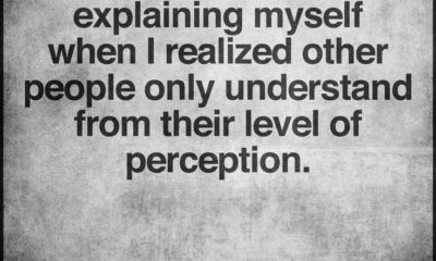 I Stopped Explaining Myself